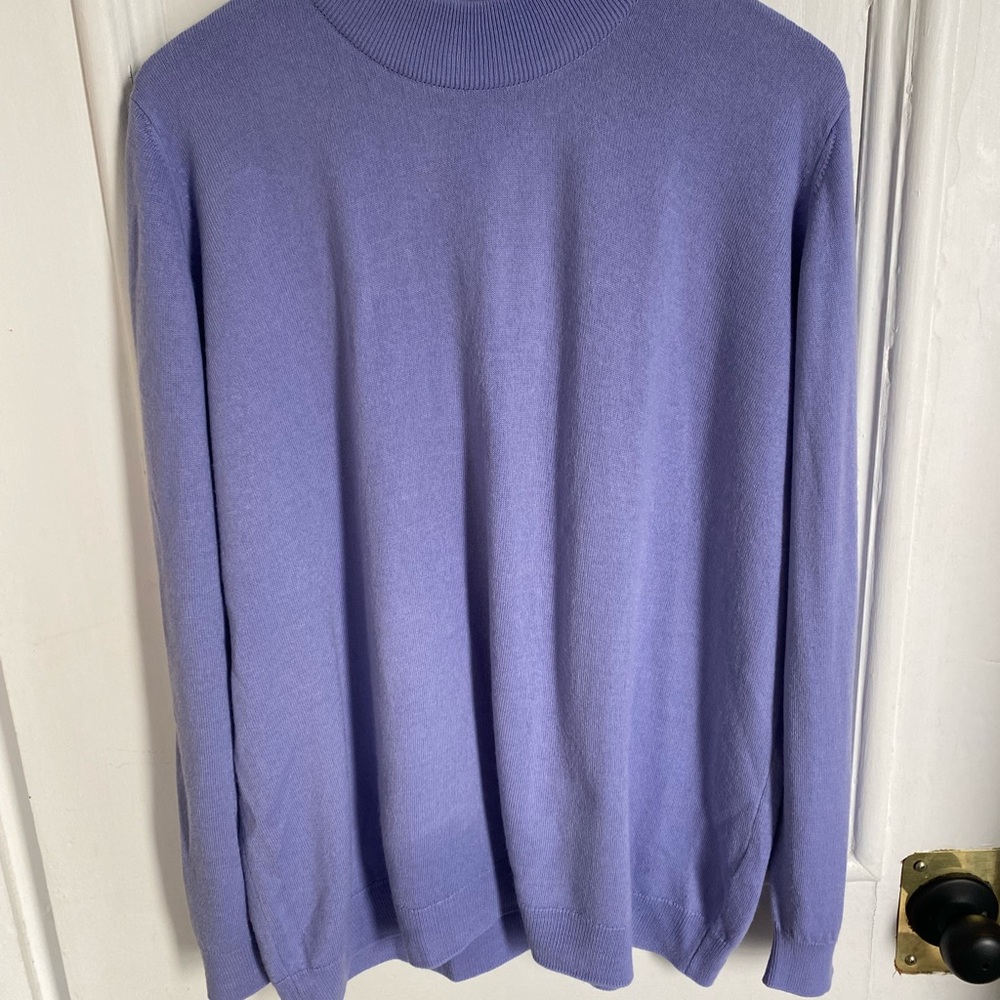 Very Soft Cornflower Blue Sweater